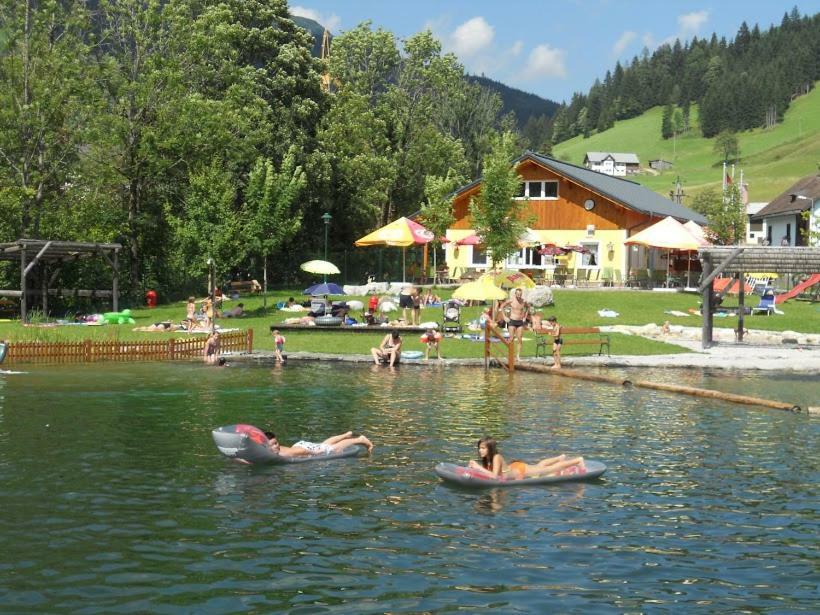 Reiters-Ferienhaus Russbach am Pass Gschütt Exterior foto