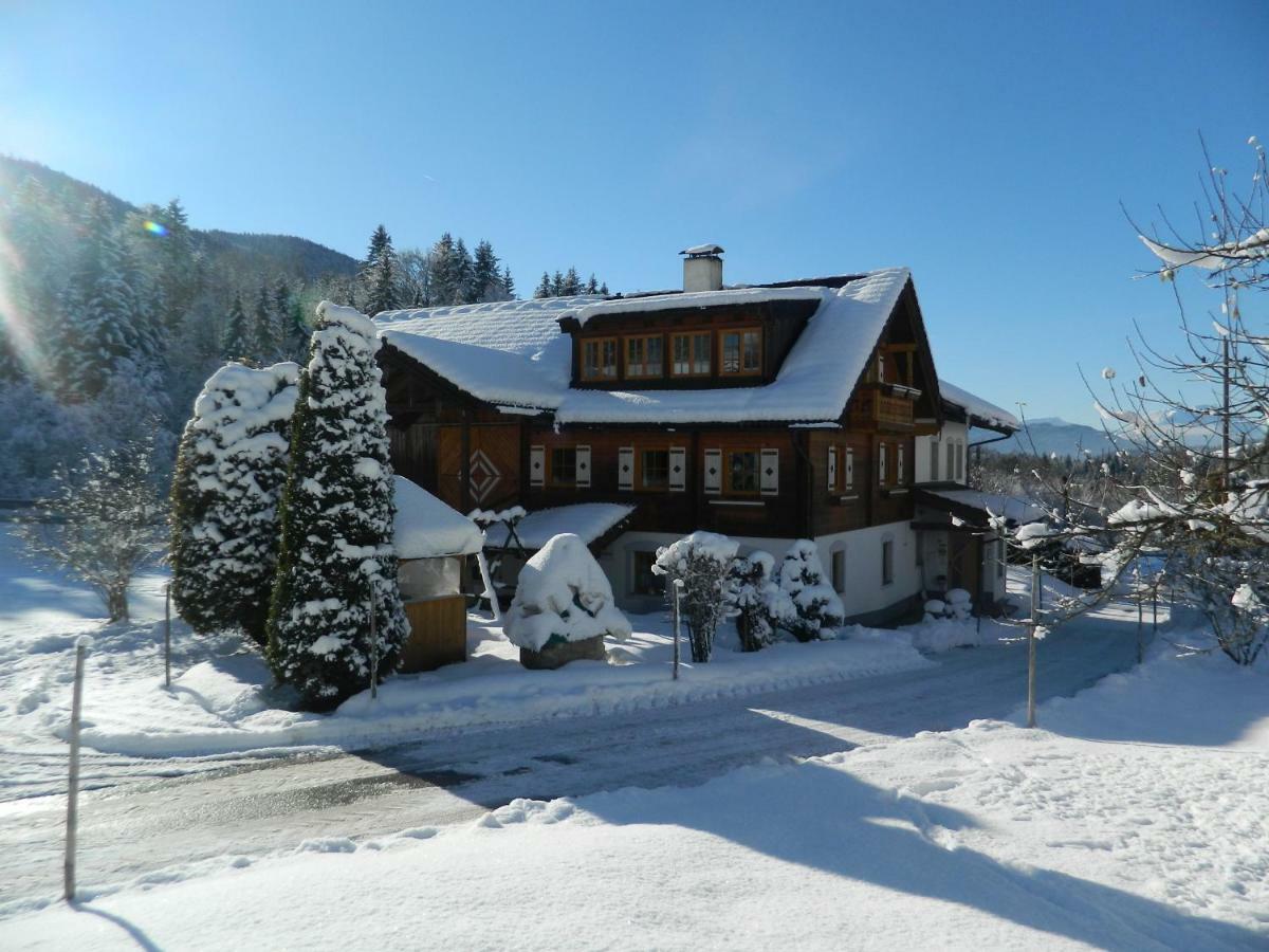 Reiters-Ferienhaus Russbach am Pass Gschütt Exterior foto